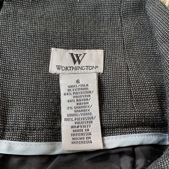 Gray pencil skirt - Picture 4 of 4